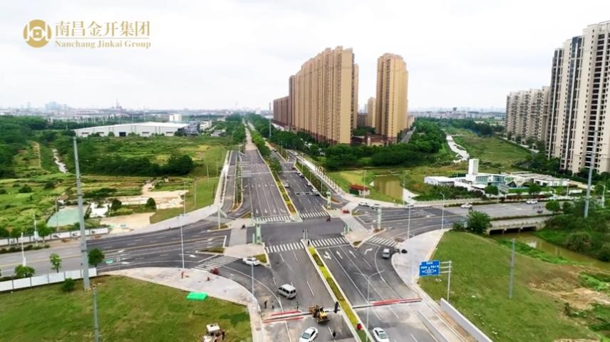 志敏大道下穿鐵路框架橋引道工程竣工通車